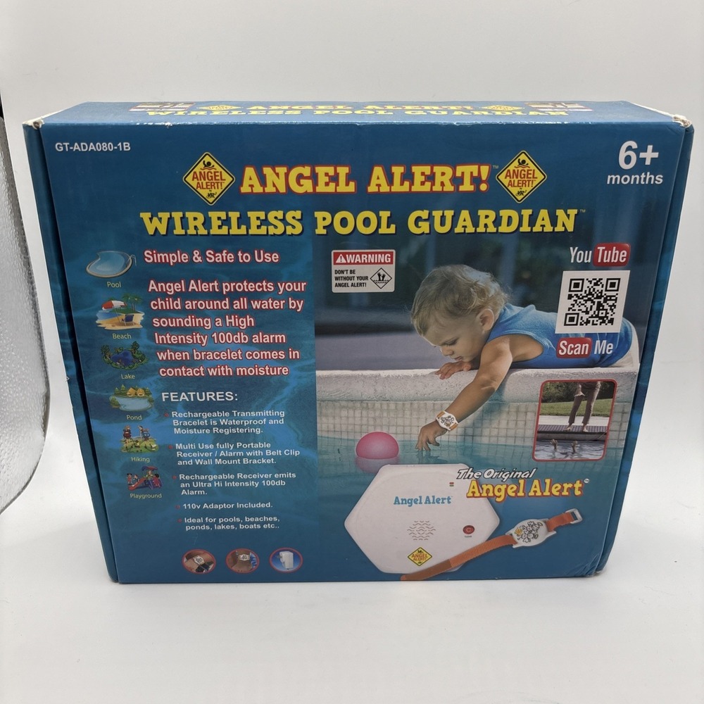 Angel‎ Alert Wireless Pool Guardian Simple & Safe Children Water Safety Bracelet